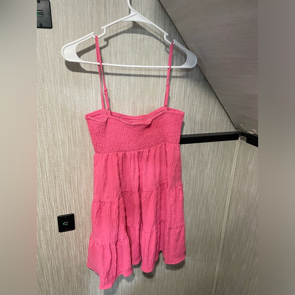 pink shein mini dress